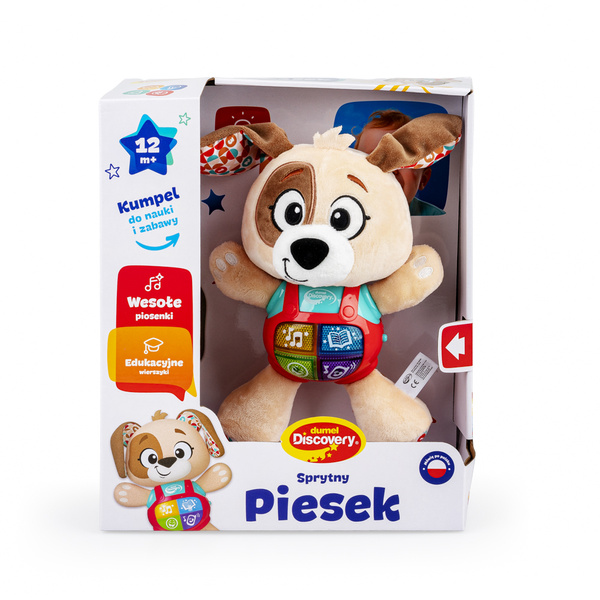DUMEL SPRYTNY PIESEK wesoły bystry zabawka dla dzieci mówi po polsku