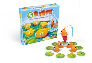 DUMEL gra zręcznościowa 5 Rybek Łowienie memo 0144