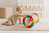 DUMEL Dmuchany roler do nauki raczkowania 44cm grzechoczące piłeczki