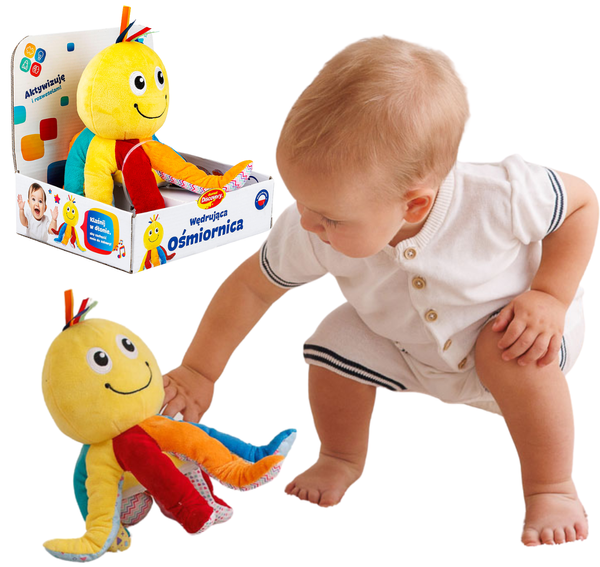 Dumel Wędrująca Ośmiornica Interaktywna ośmiornica chodzi liczy mówi PL