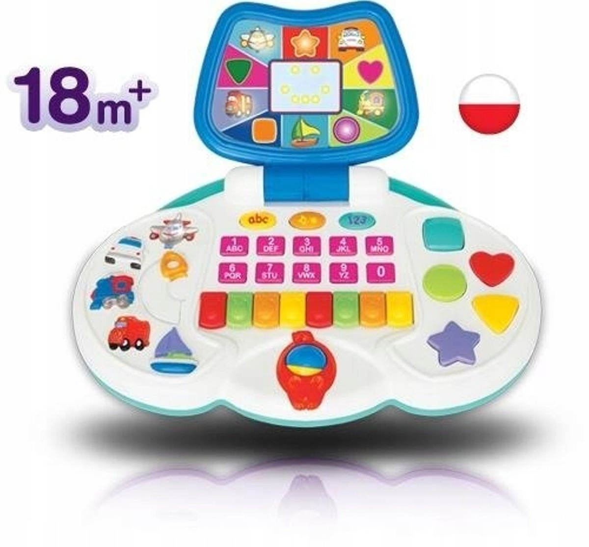Tablet Edukacyjny Dla 2 Latka INTERAKTYWNY LAPTOP dla dzieci EDUKACYJNY DUMEL | Zabawki \ Edukacyjne